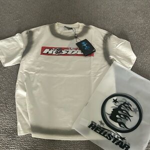 Hellstar Graphic T-Shirt in Cream